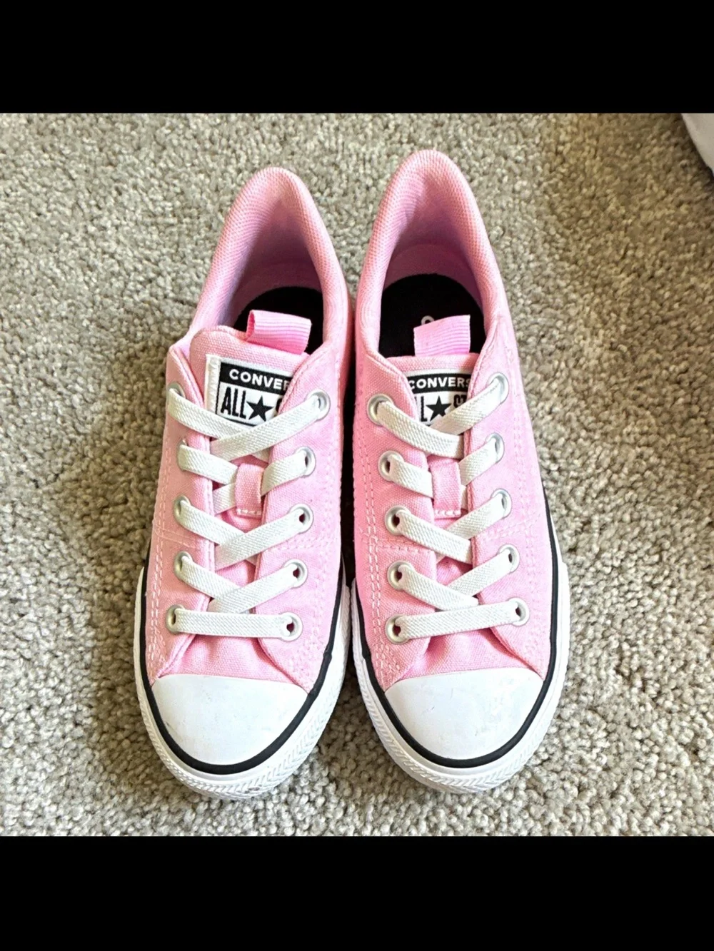 Converse Pink Low Top Sneakers